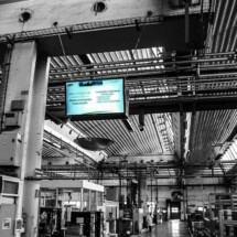 Afficheur IC 55'' COTEP - gamme indoor (Valeo Embrayages, Amiens)