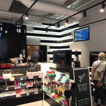 Afficheur 55'' Slim COTEP - gamme indoor (Sephora, Paris Saint Lazare)