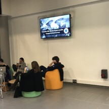 Moniteur 65'' - gamme indoor (ESCP Europe, Paris)