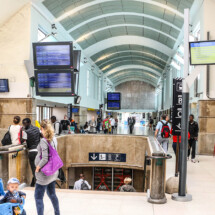 Afficheurs multi-tailles COTEP (Gare SNCF Versailles Chantiers)
