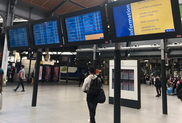 Paris Montparnasse train station